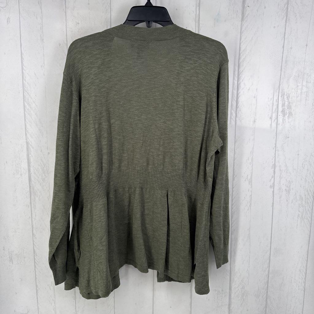 XLP l/s open cardigan