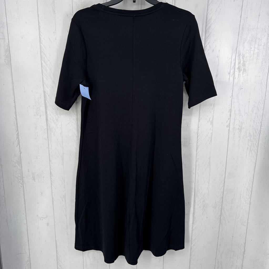 M s/s scoop neck dress