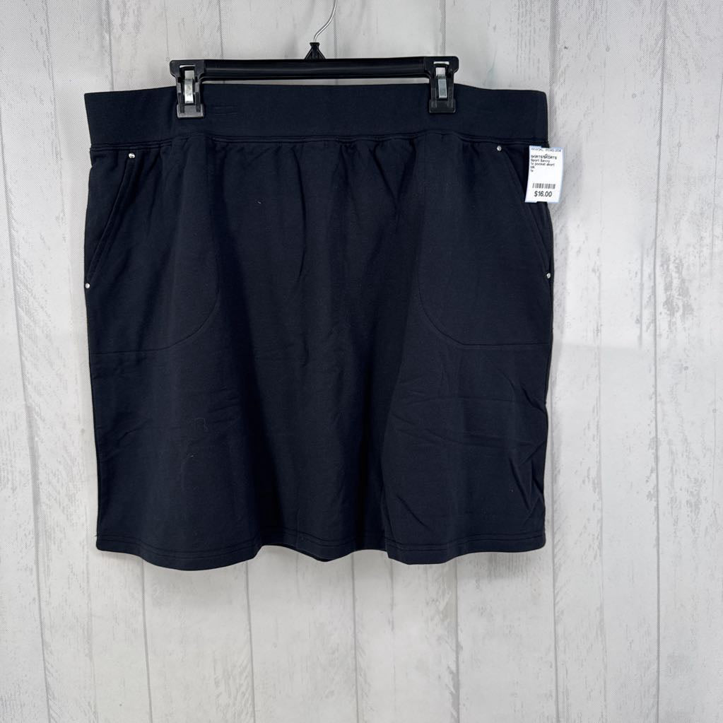 1x pocket skort