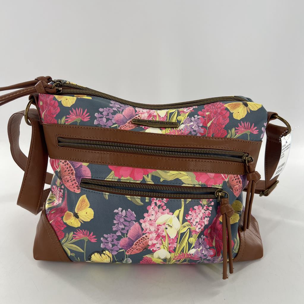 flo print crossbody