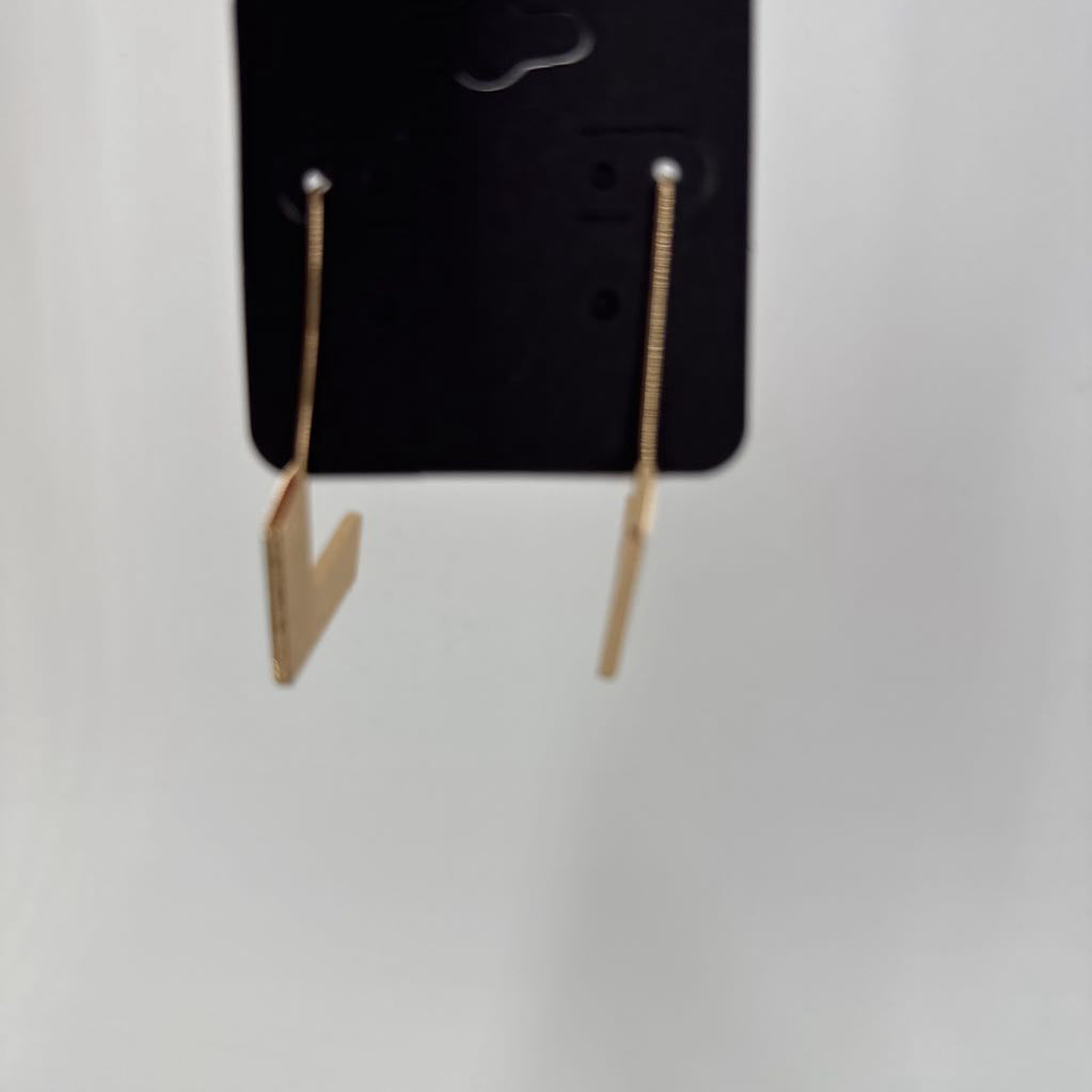 gold tone arrow drop earringsearrings