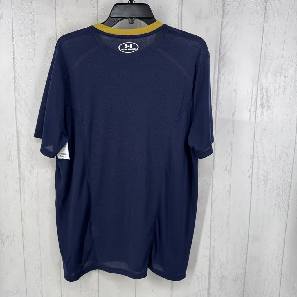 L notre dame s/s top