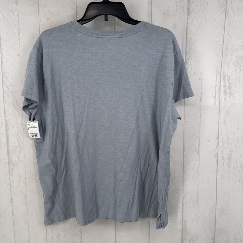 1X embelished s/s tee