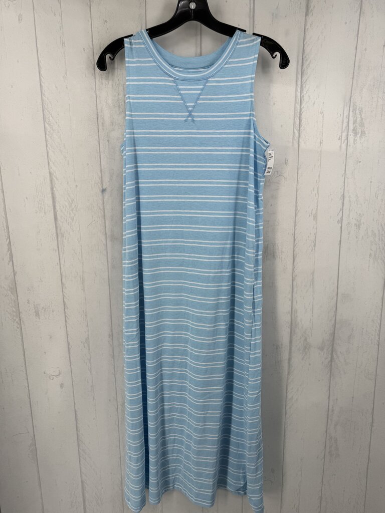 S striped slvls dress