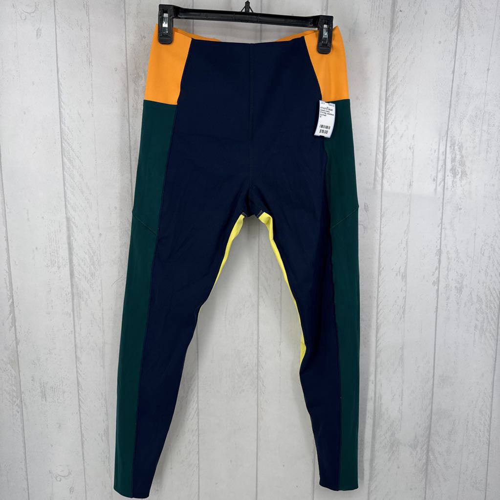 12 hi-rise colorblock leggings