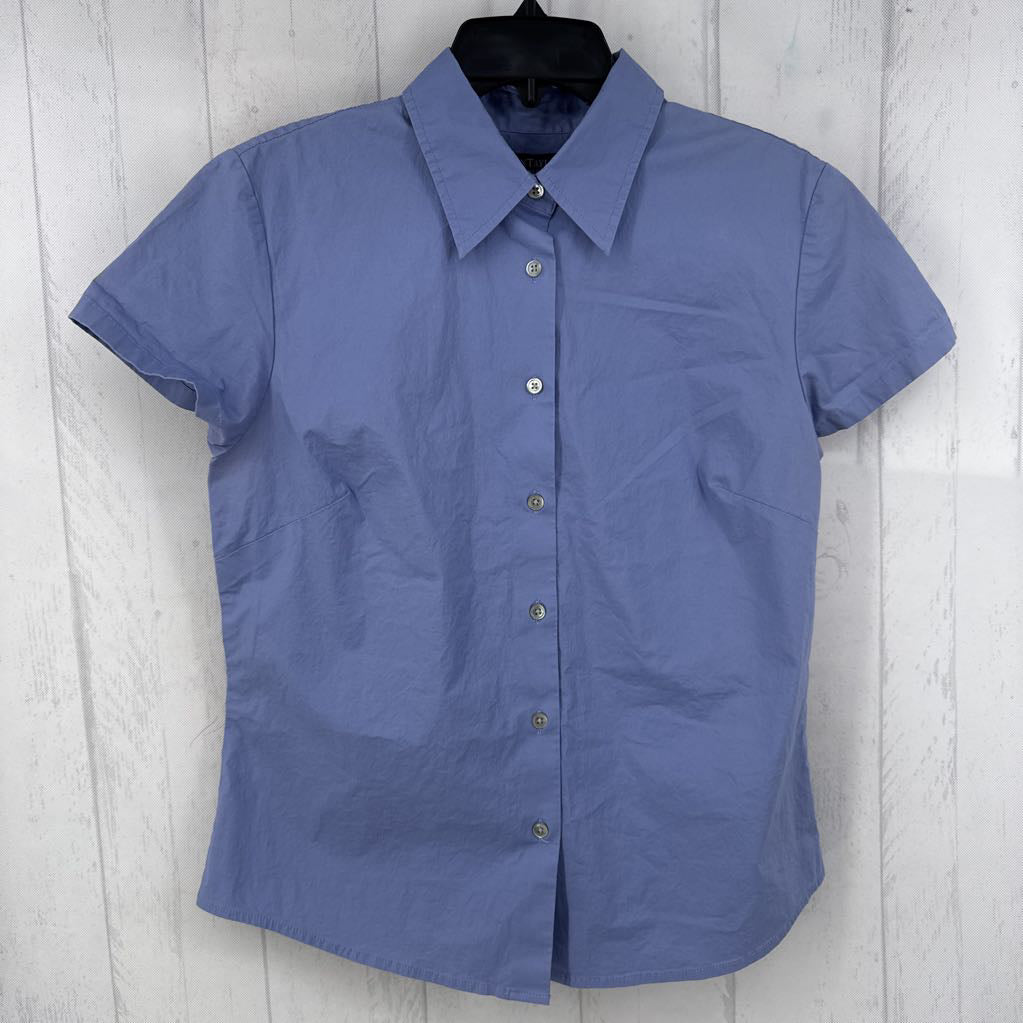 12 button down s/s top