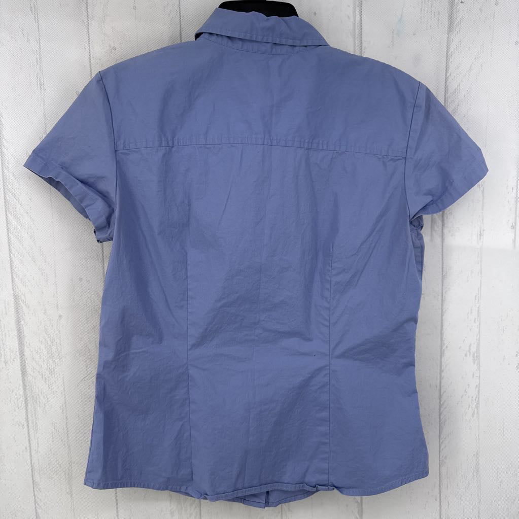 12 button down s/s top