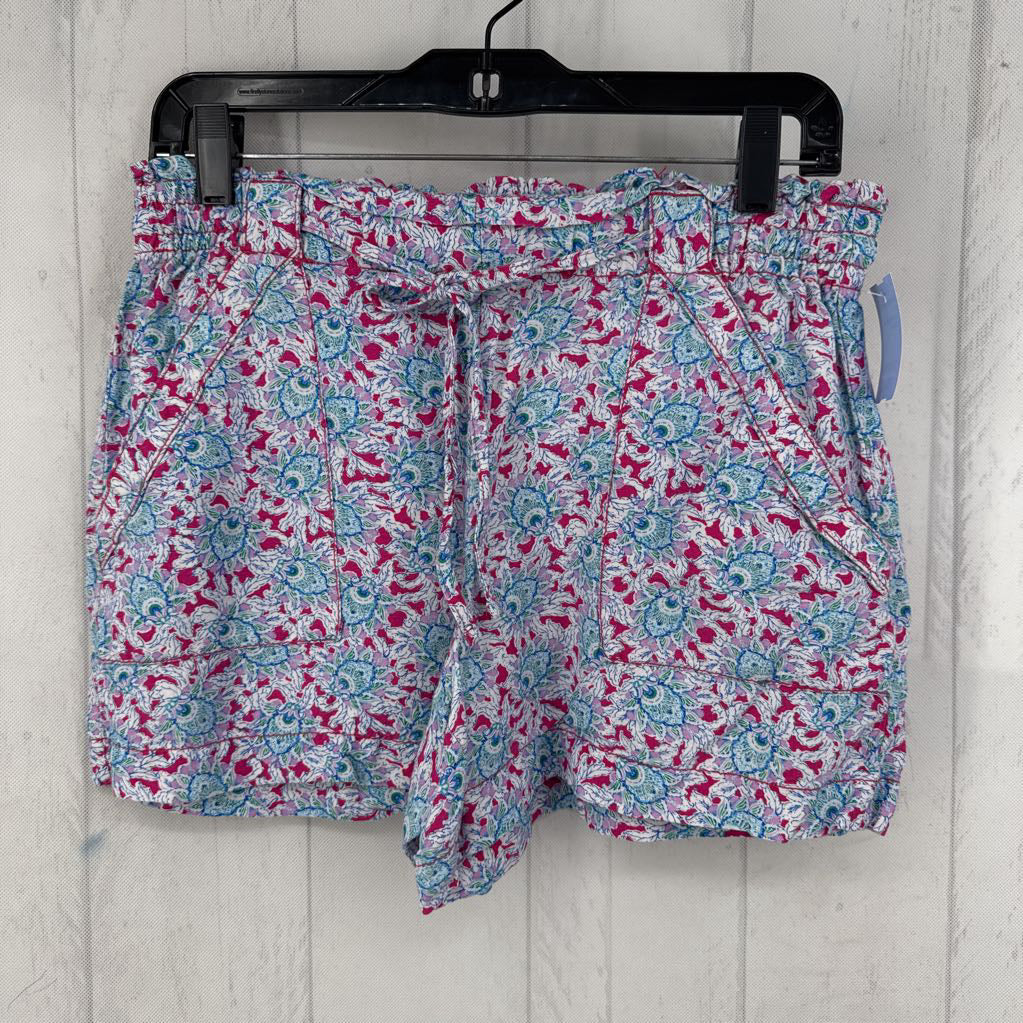 S printed pull-on shorts