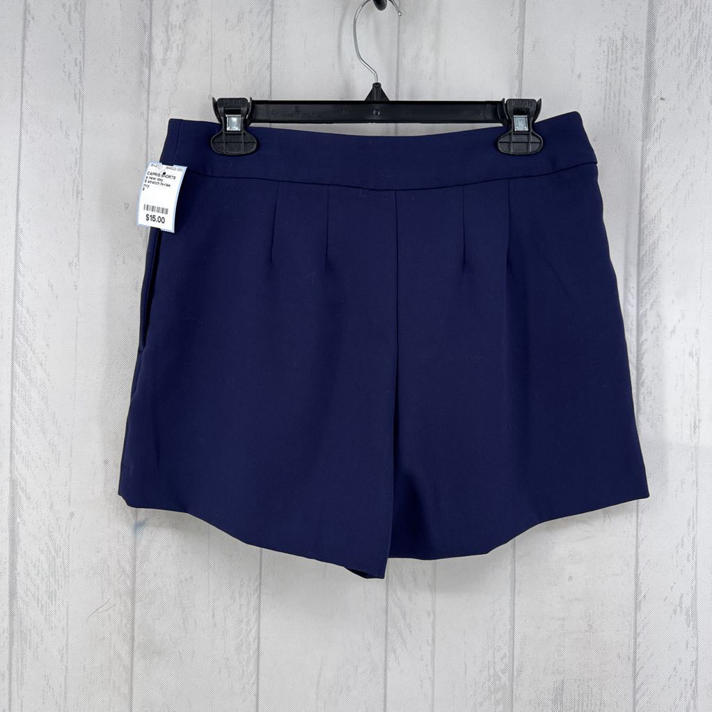8 stretch hi-rise shorts