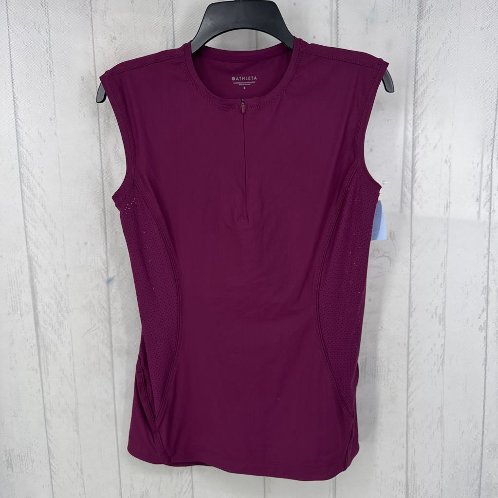 M quarter zip tank