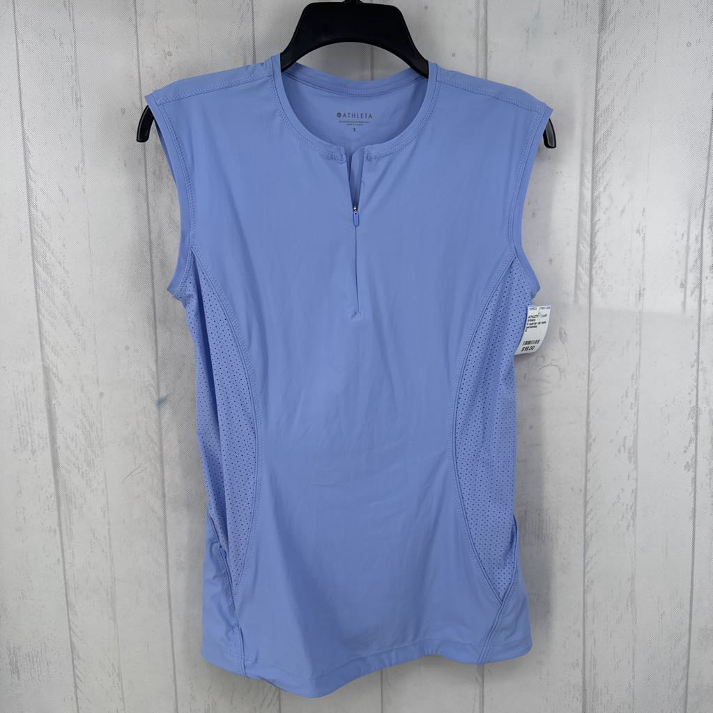 S quarter zip tank