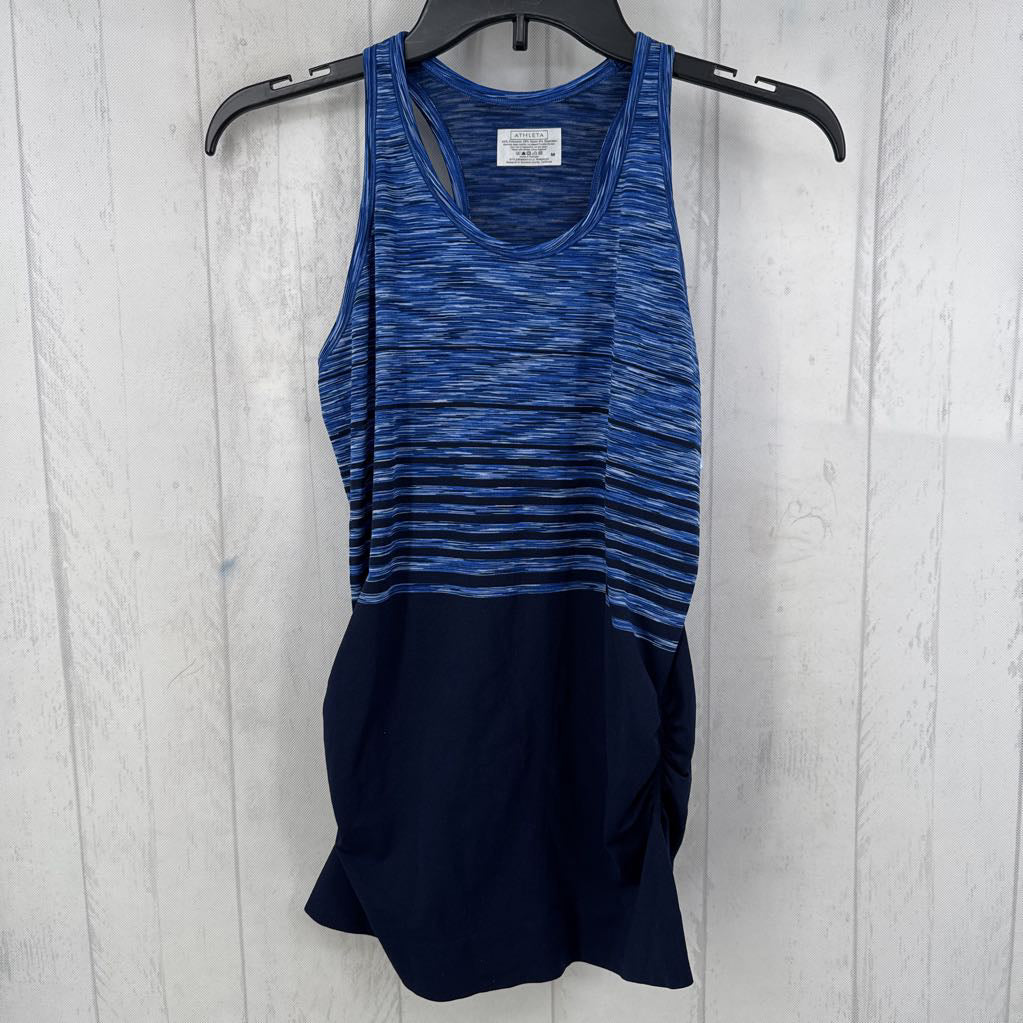 M striped tank