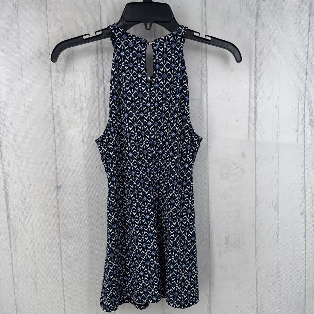 XS printed embelished tank