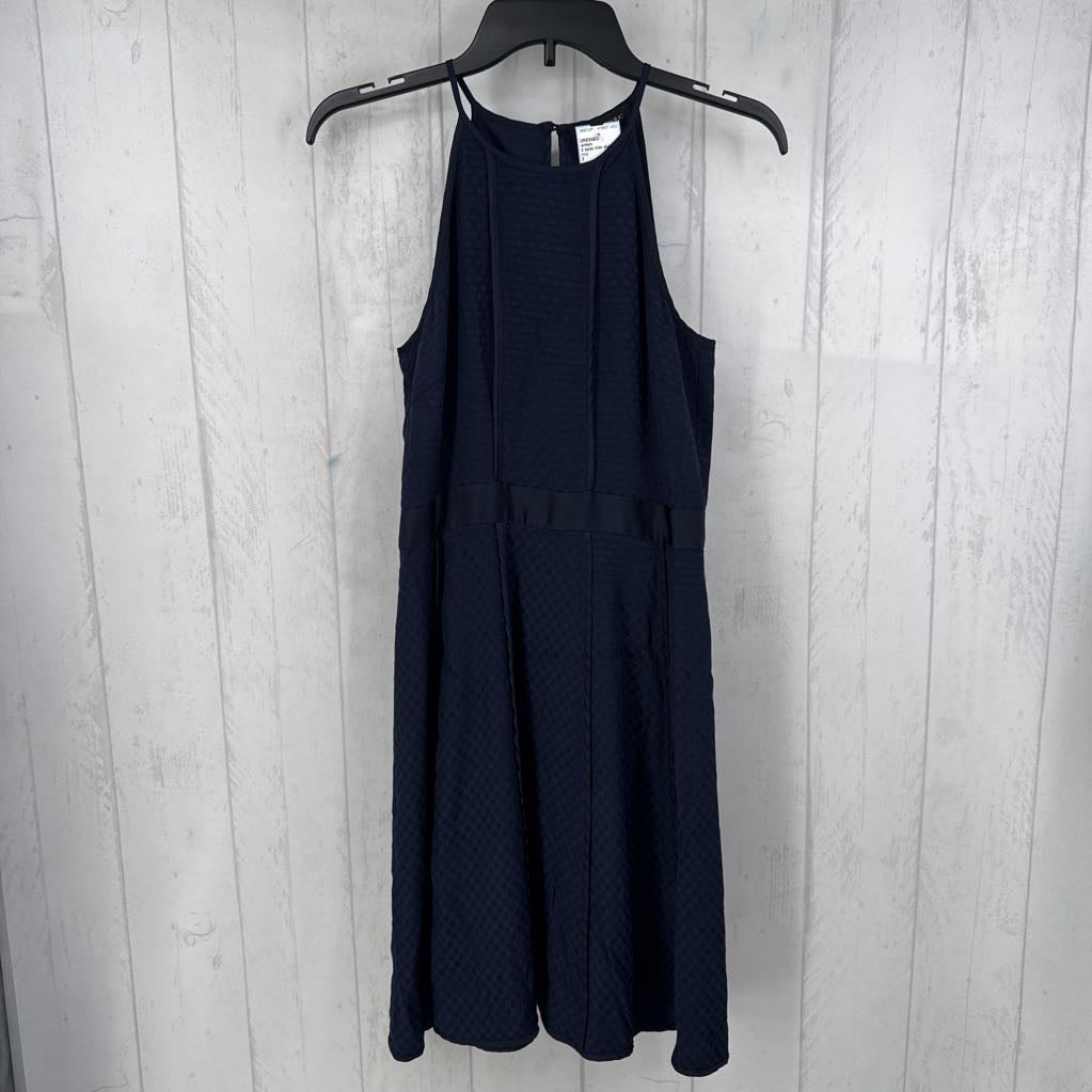 2 satin trim slvls dress