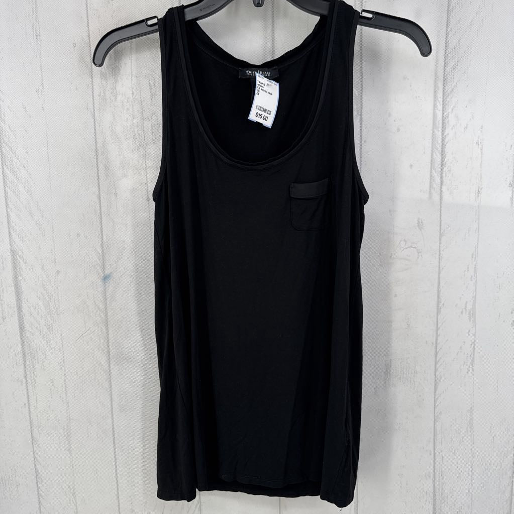 XS scoop neck flowy tank