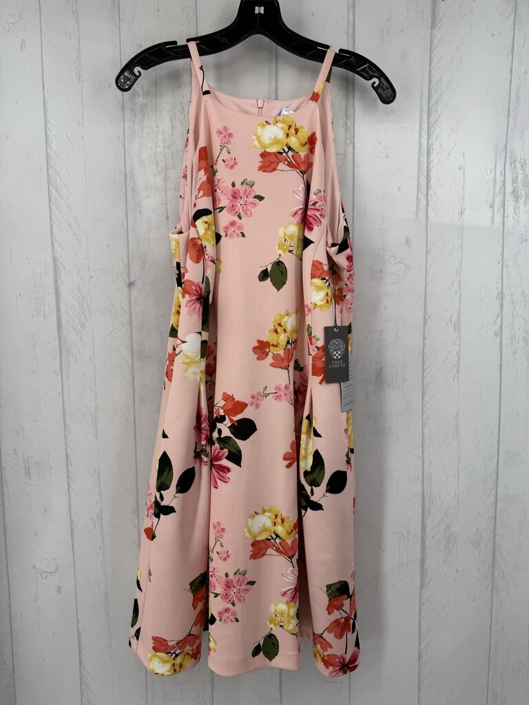 14 flo print slvls dress