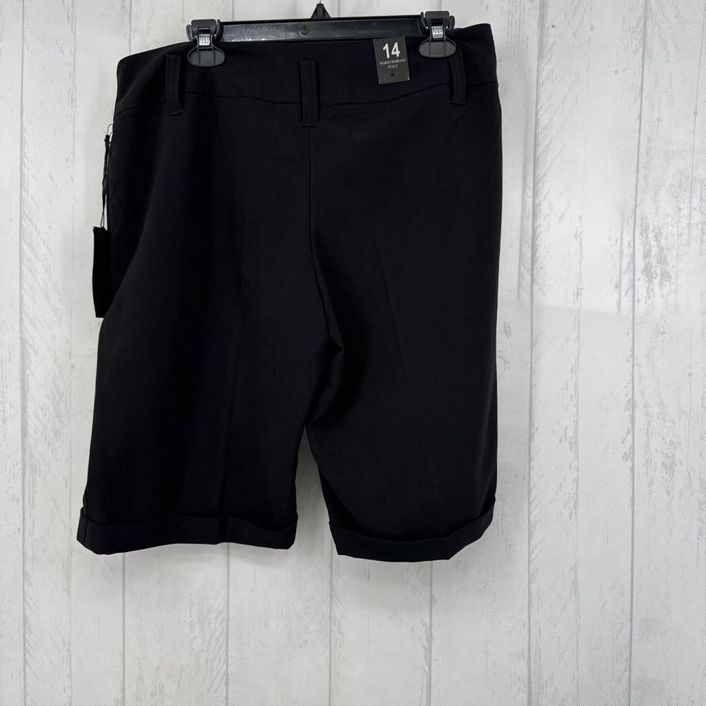 14 cuffed hem bermuda shorts