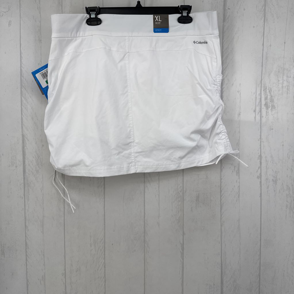XL ruched sides skort
