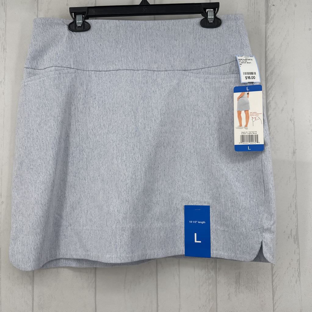 L pull-on skort