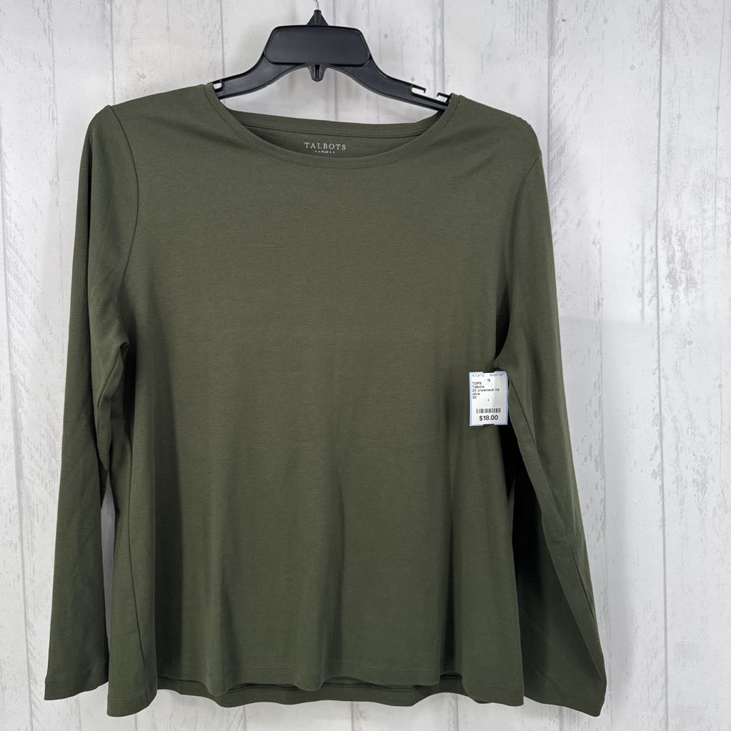 2X crewneck l/s tee