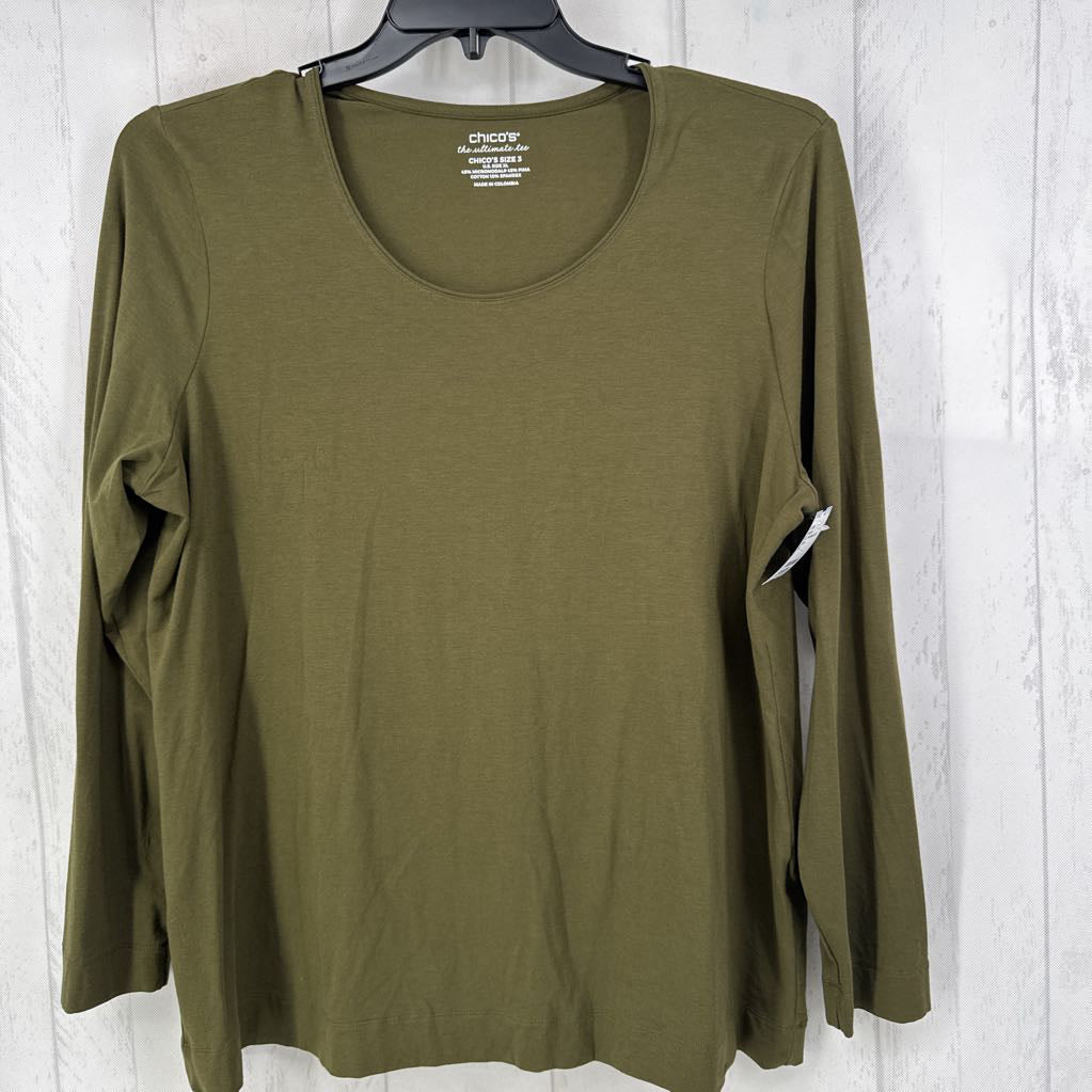 XL crewneck l/s tee