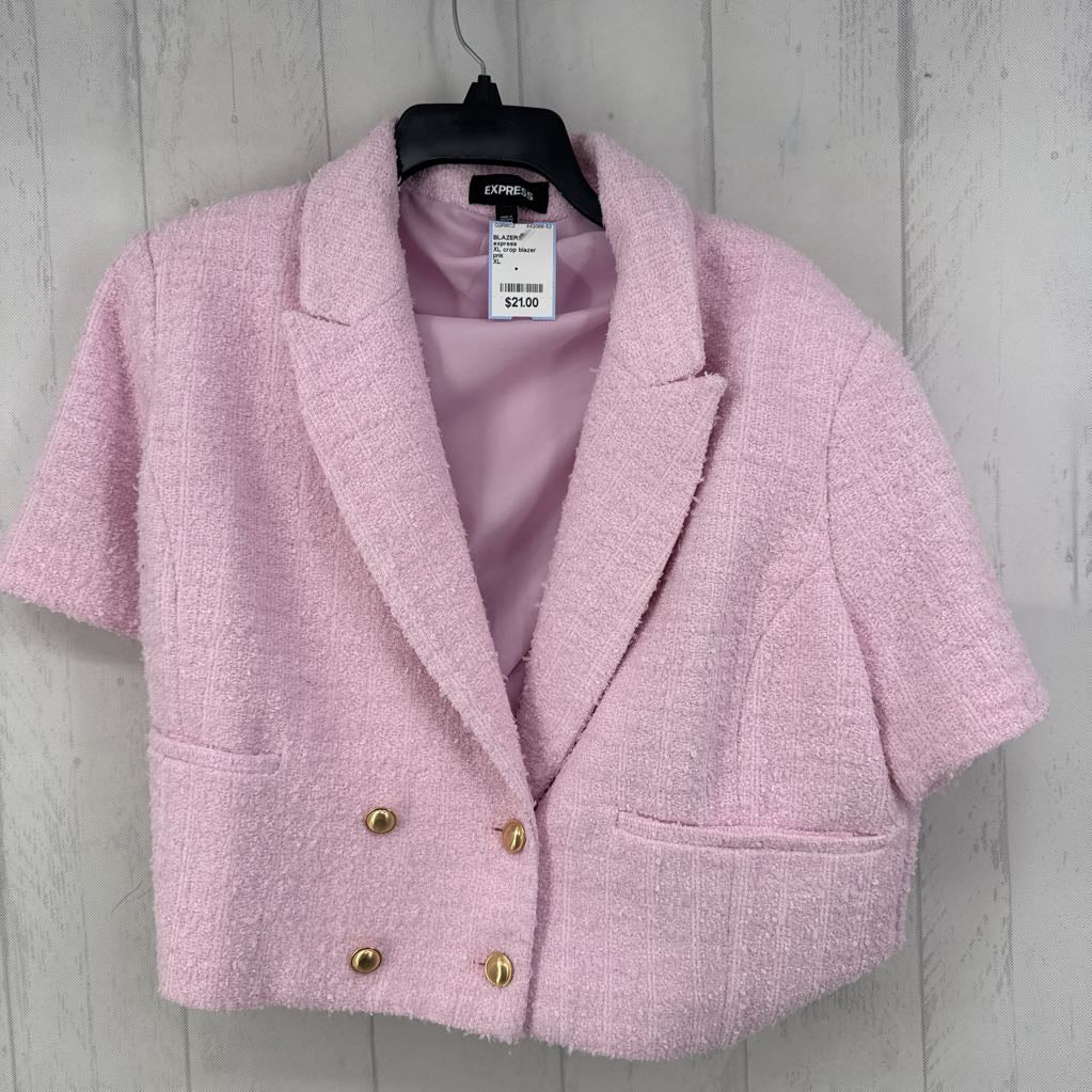 XL crop blazer