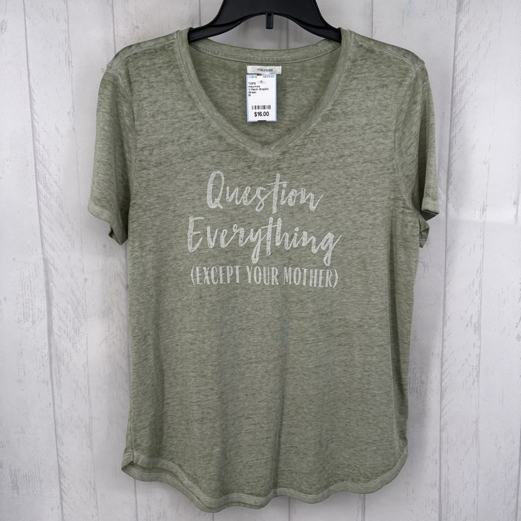 V-Neck Graphic Tee