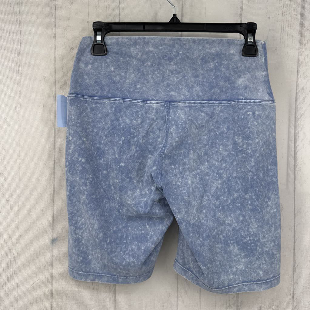 7" Washed Biker Shorts