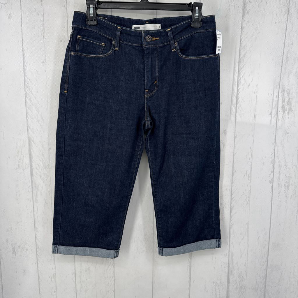 8 denim capris
