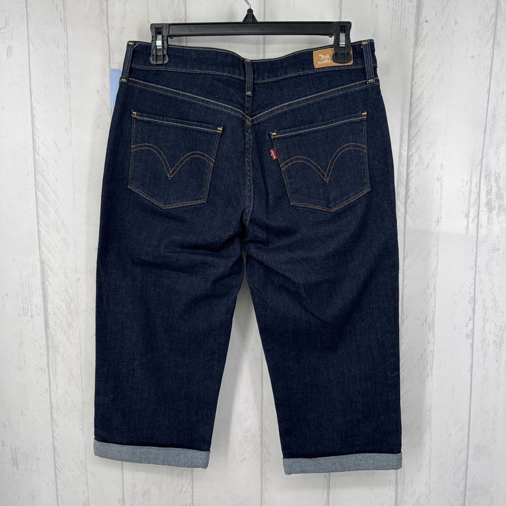 8 denim capris