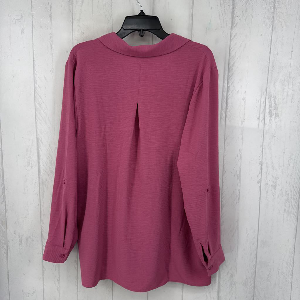 L button down l/s top