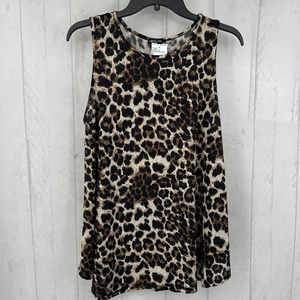 M animal print tank