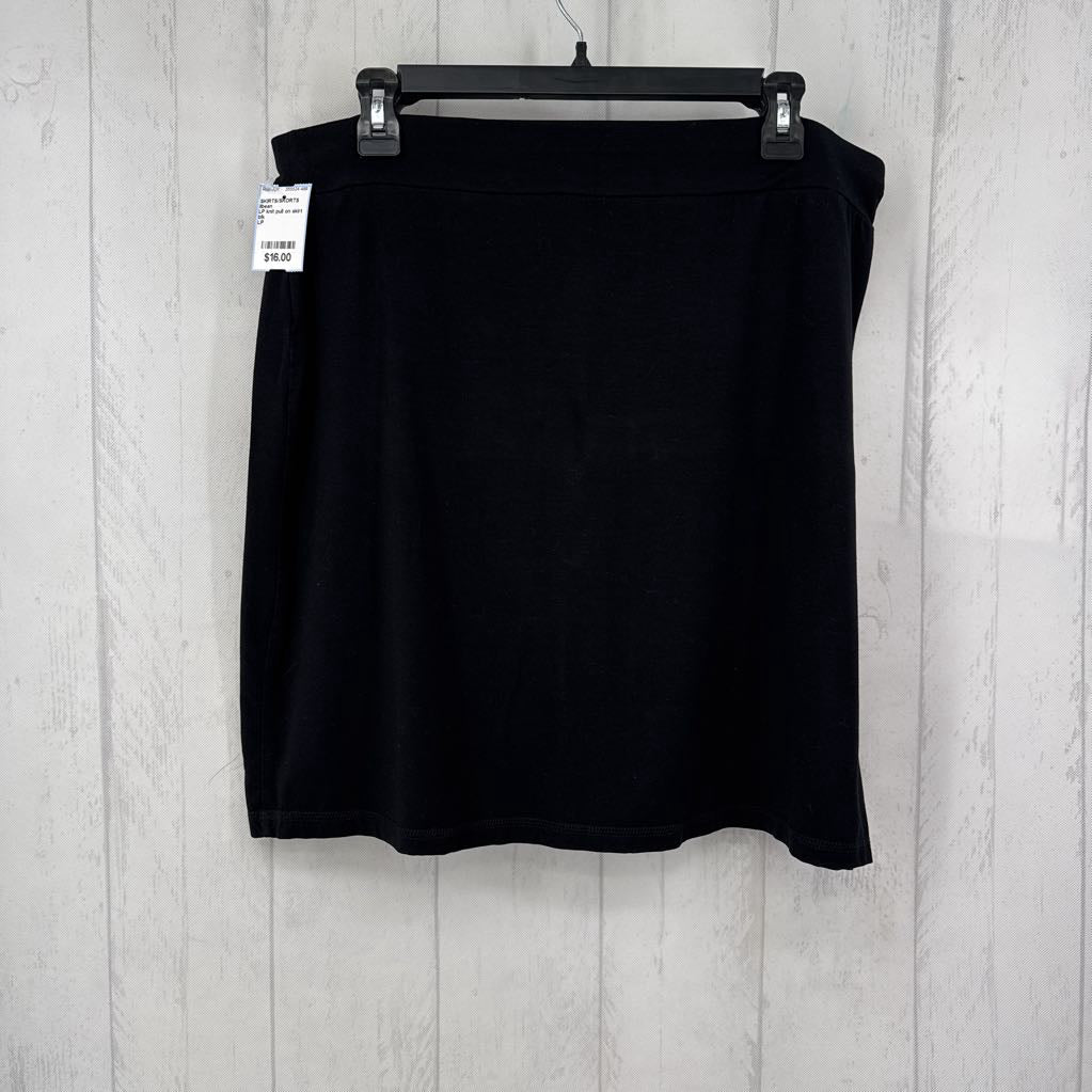 LP knit pull on skirt