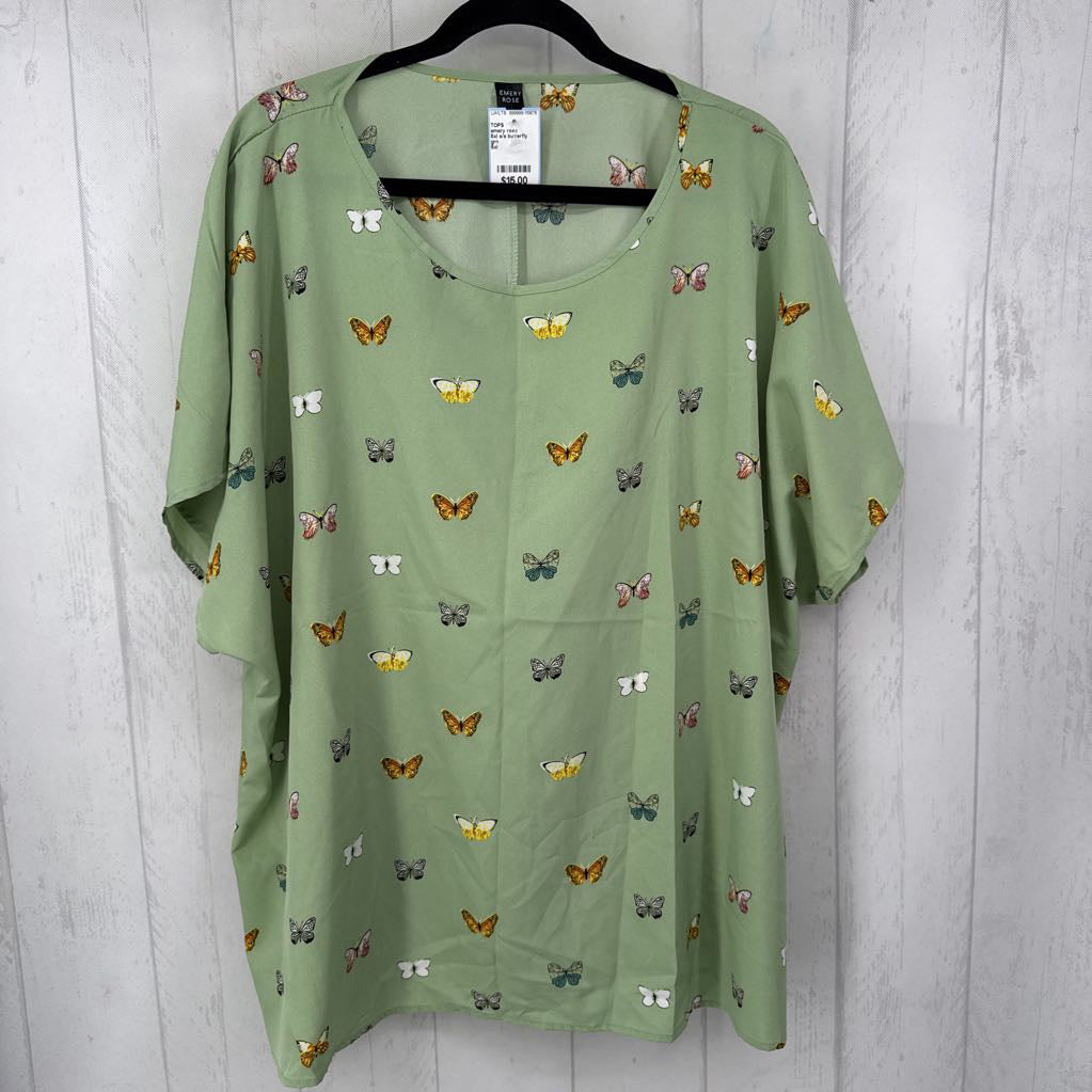 5xl s/s butterfly top