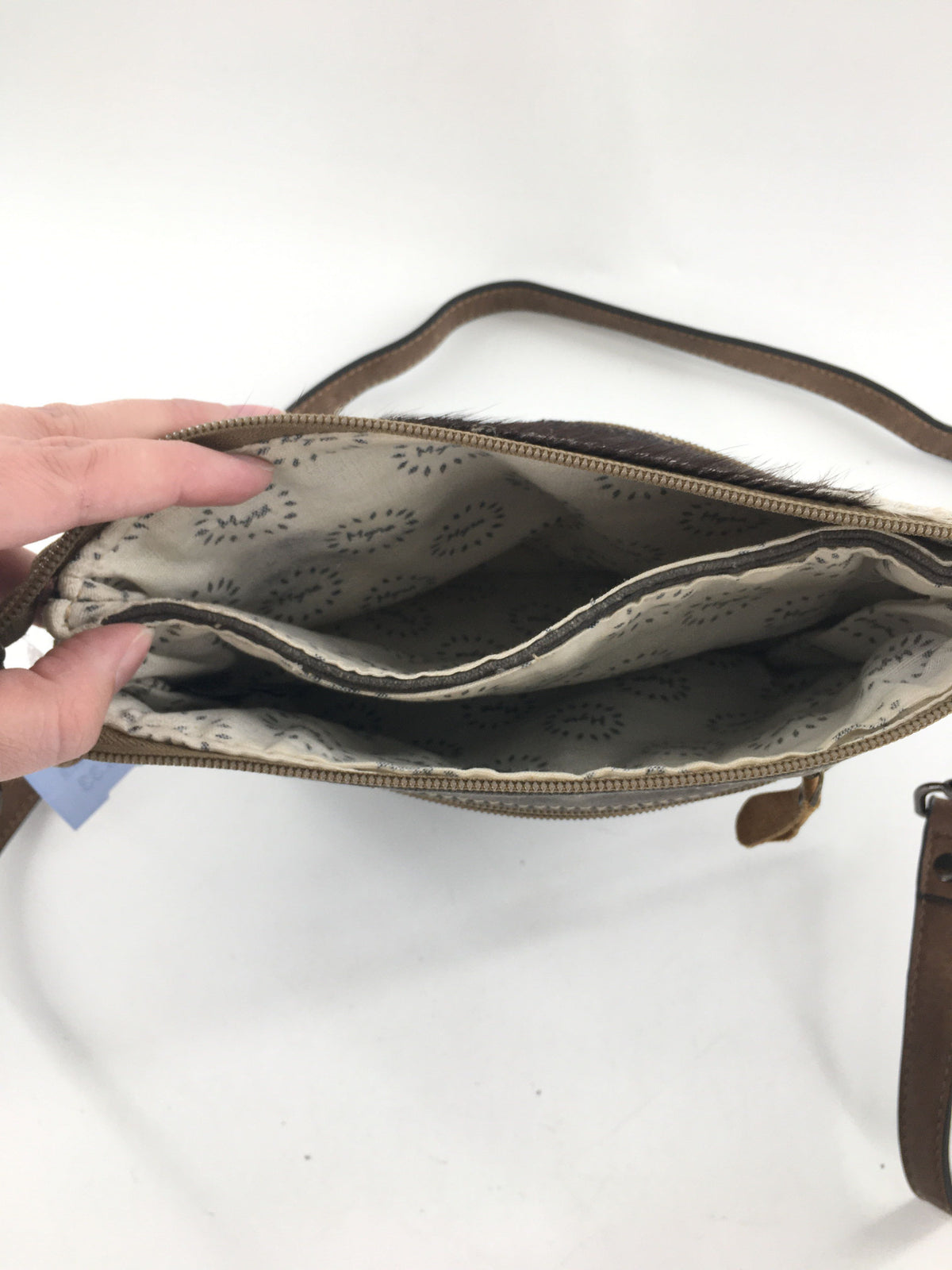 mixed media crossbody