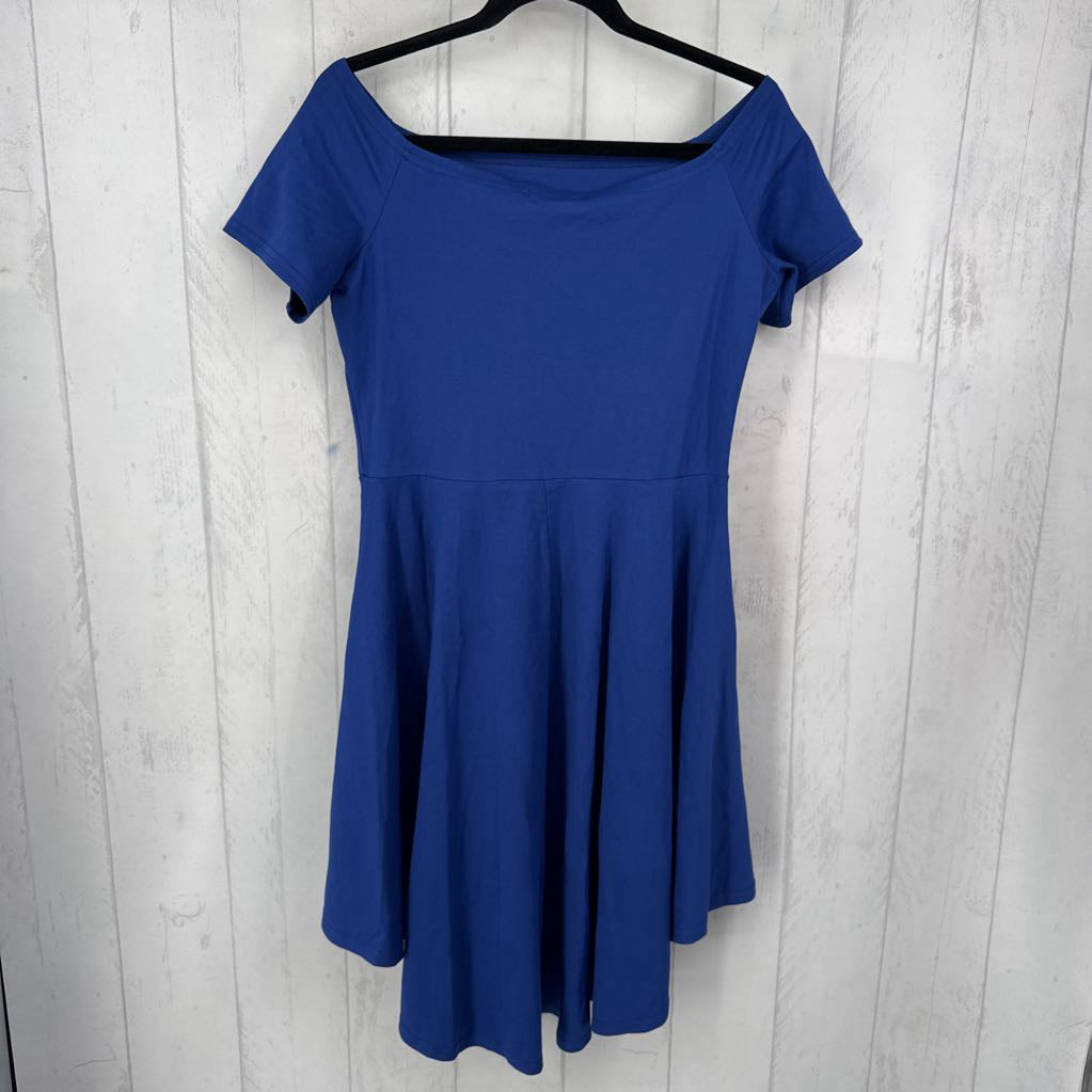 L off shoulder s/s dress