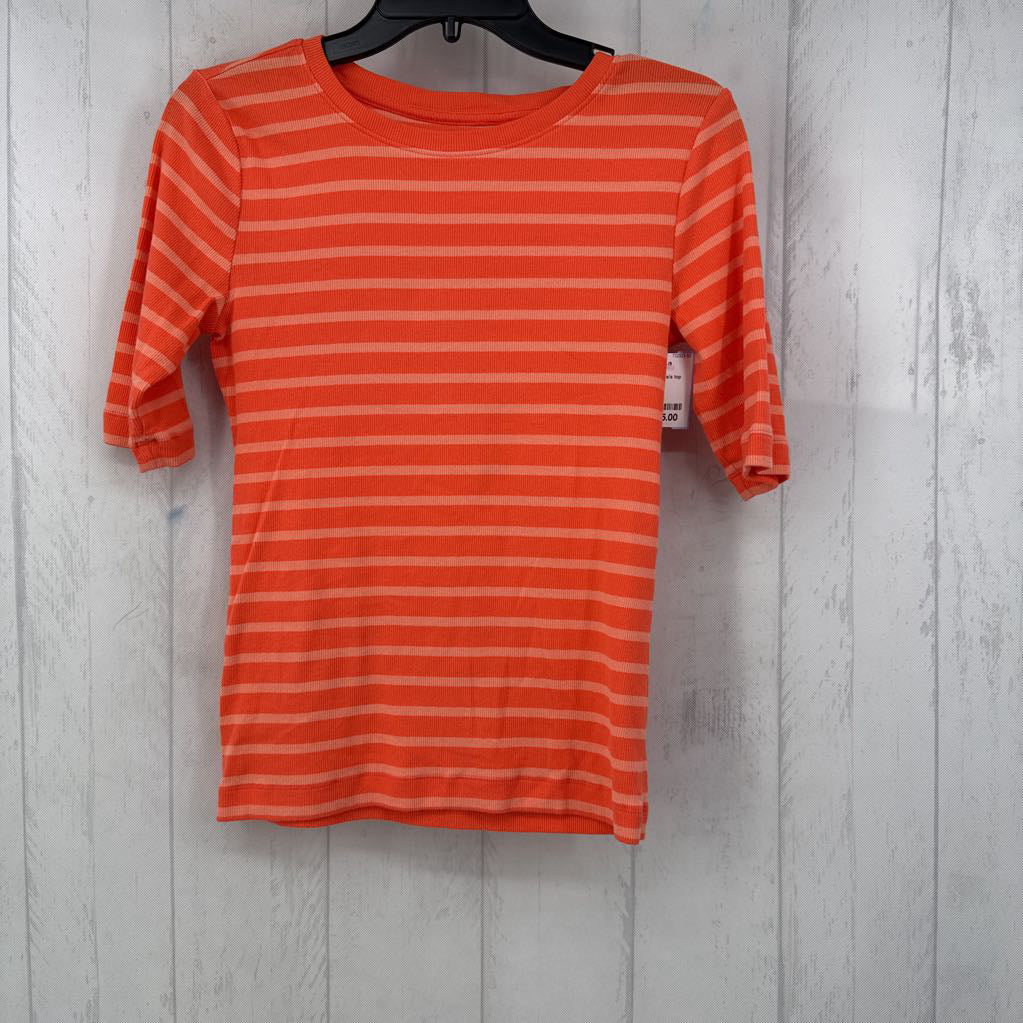 M stripe s/s top