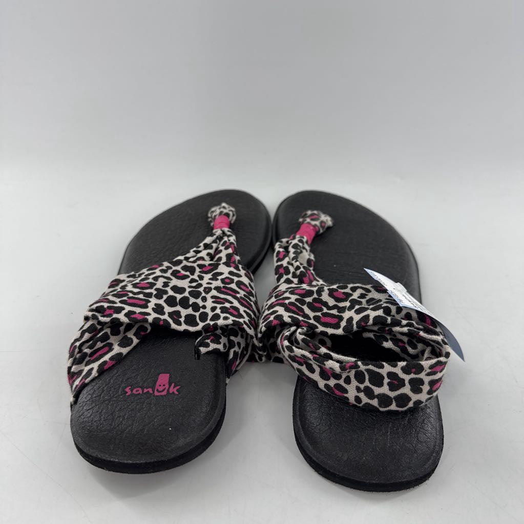 7 animal print yoga sling sandal