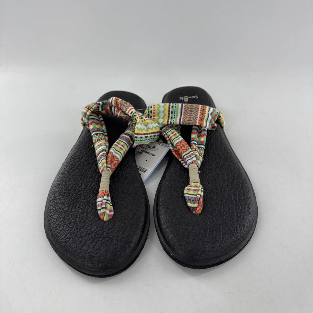7 printed yoga sling sandal