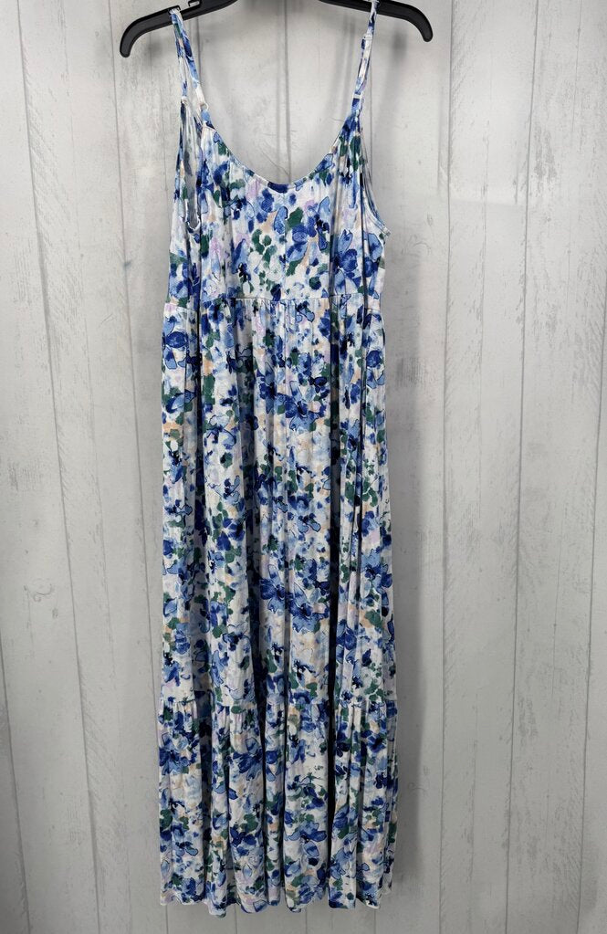 14/16 flo print tiered sundress