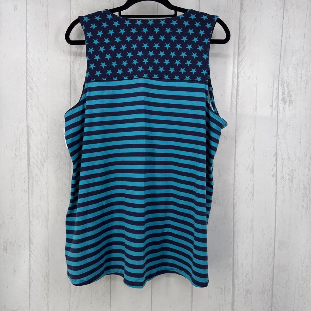 1X stars & striped tank