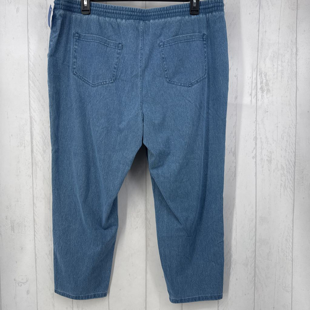 1Xp pull-on wide leg jean