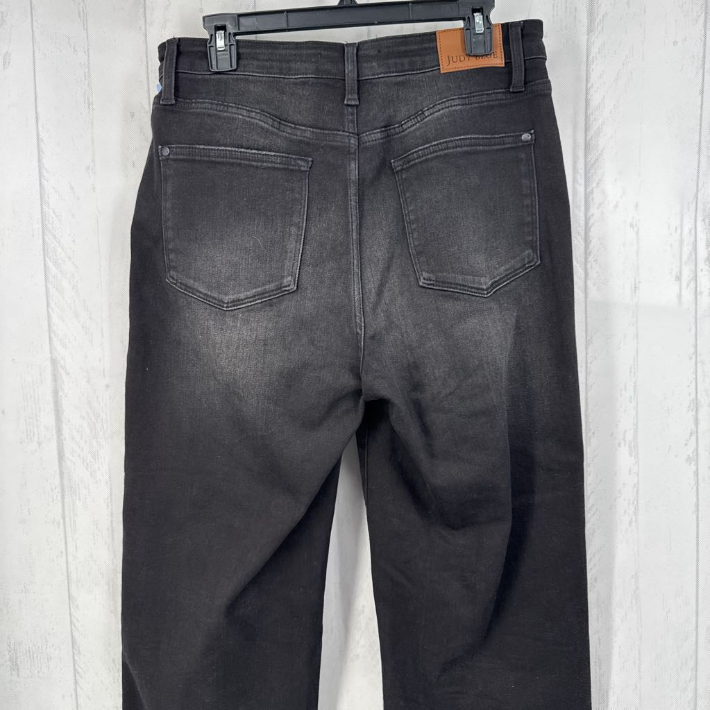 13 hi-rise wide leg crop jean