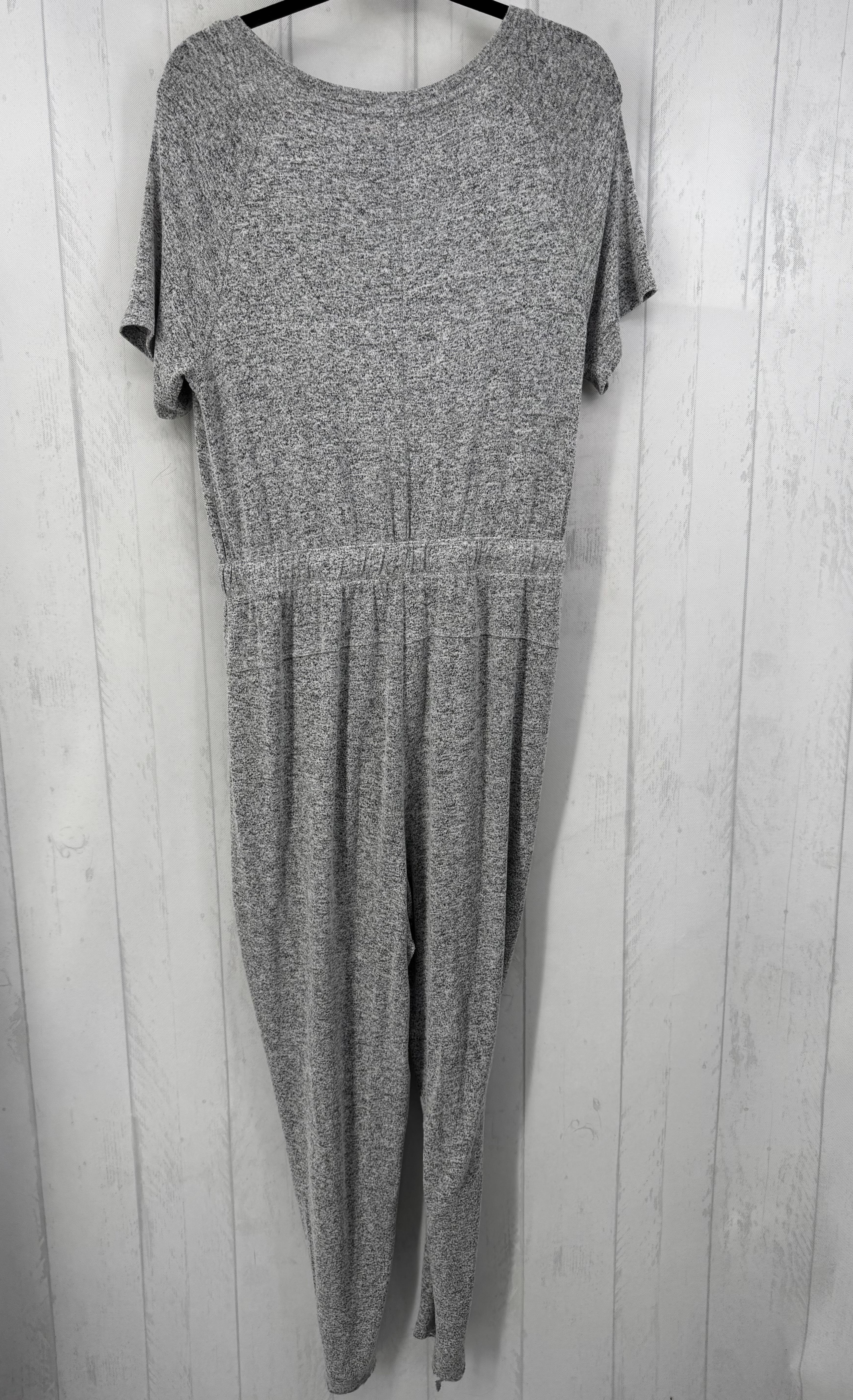 M marled v-neck s/s jumpsuit