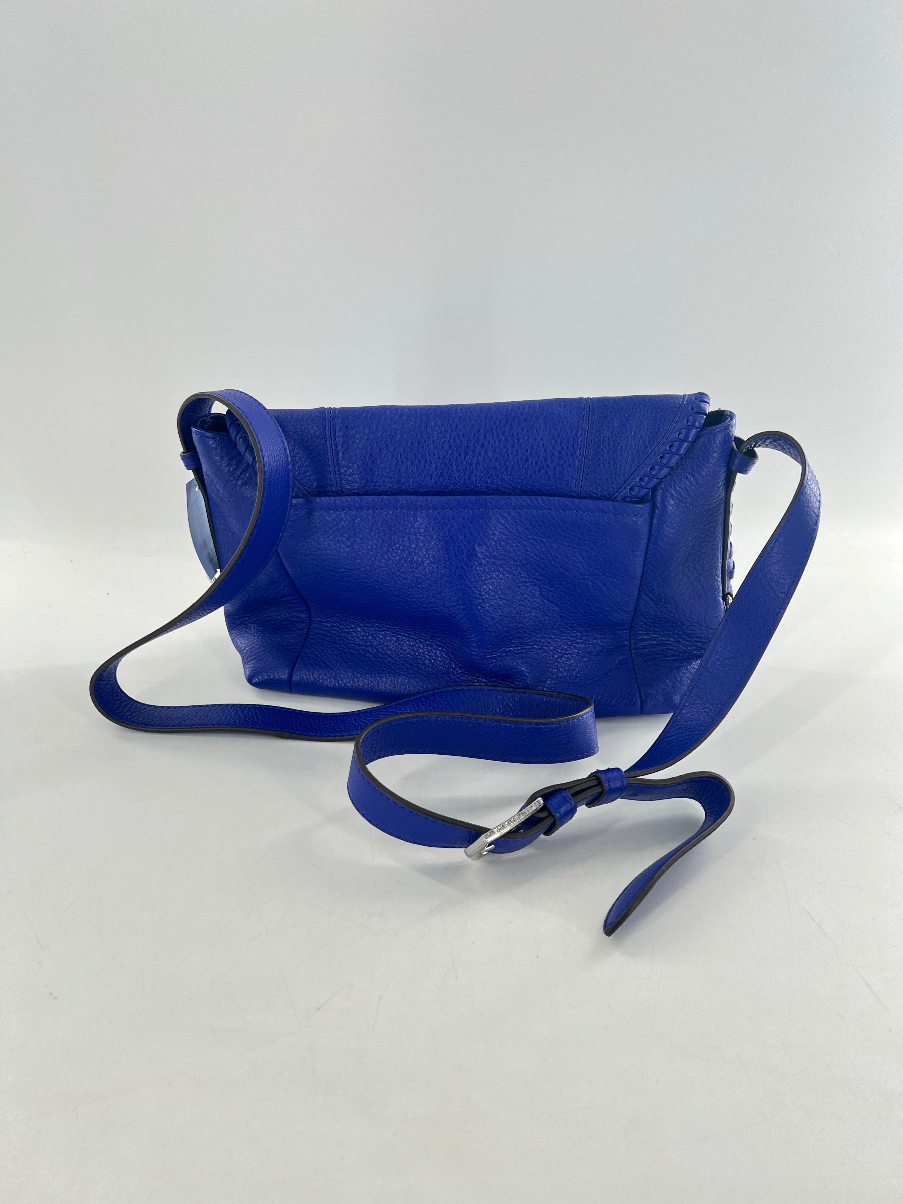 pebbled flap crossbody