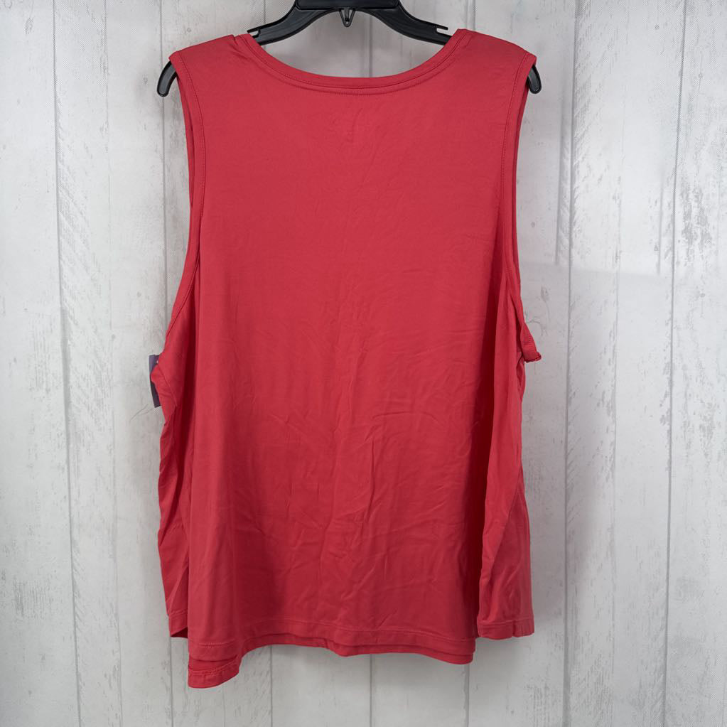 2X round neck tank