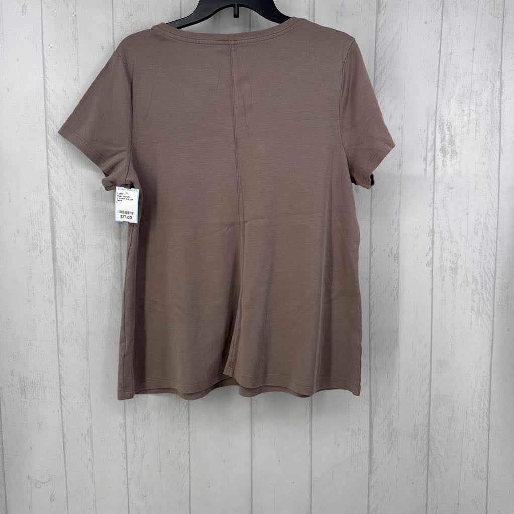 L v-neck s/s tee