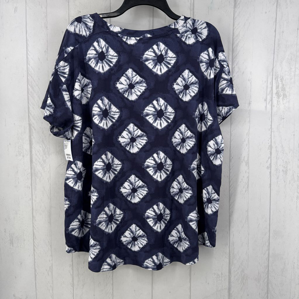 1X printed crewneck s/s tee