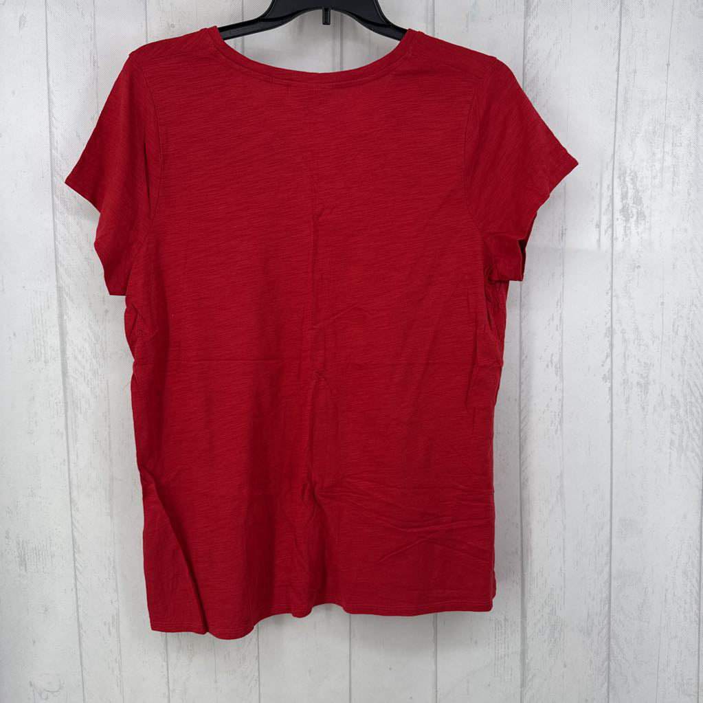 1X v-neck s/s tee