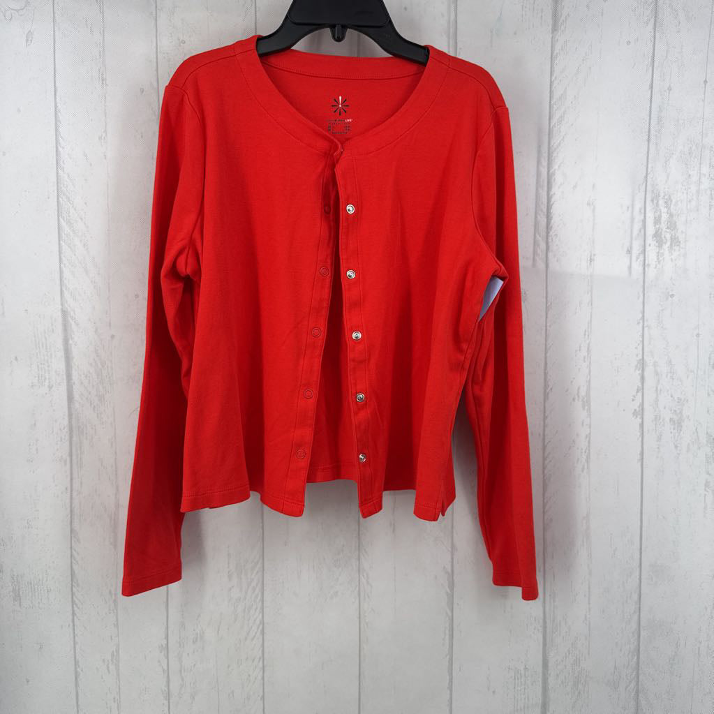 L button down cardi